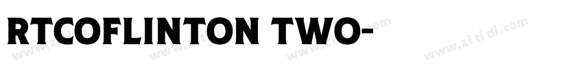 RTCOFlinton Two字体转换 RTCOFlinton Two字体转换
